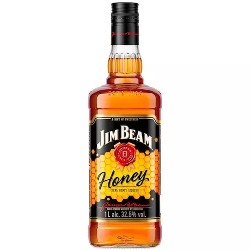 (Cliente Vip / App) Whiskey Jim Beam Honey 4 Anos - 1 Litro